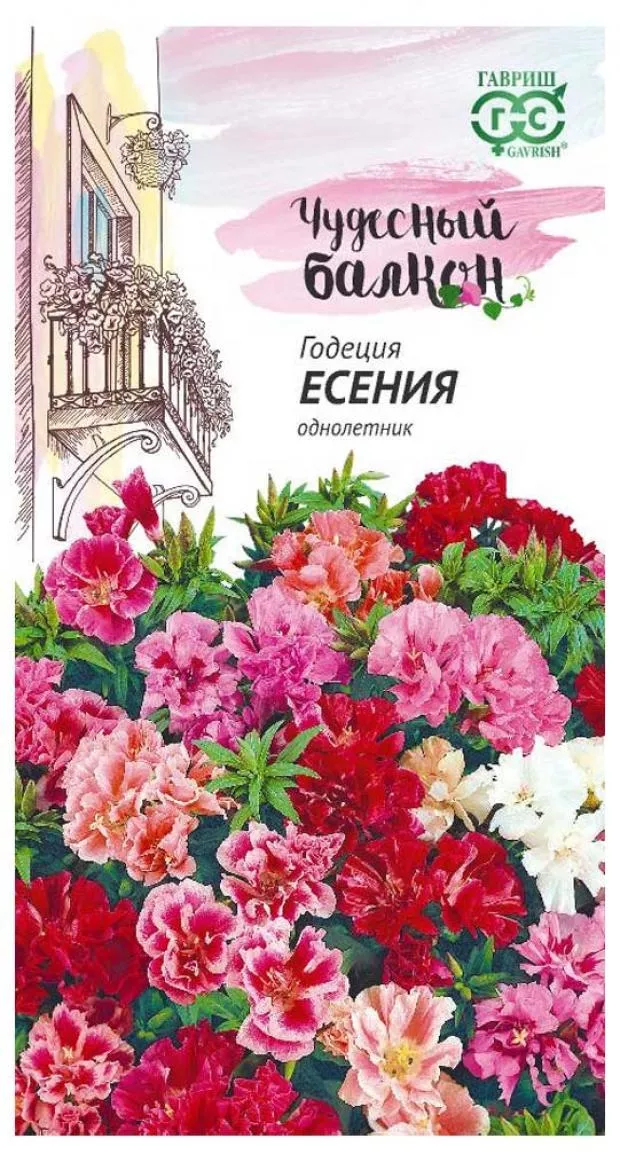 Семена годеция Есения низкая смесь 0,05г Гавриш 