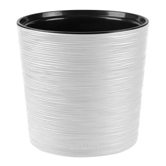 Кашпо Ла Декоро 7,5л белый, пластик арт.КШ-0687 по цене 