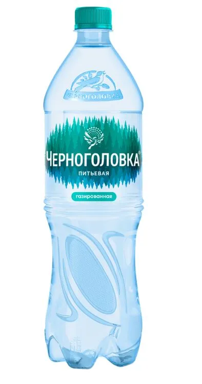 Вода Черноголовка газированная 1,5л по цене 