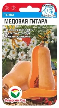 Семена Тыква Медовая гитара 5шт Сибирский Сад 