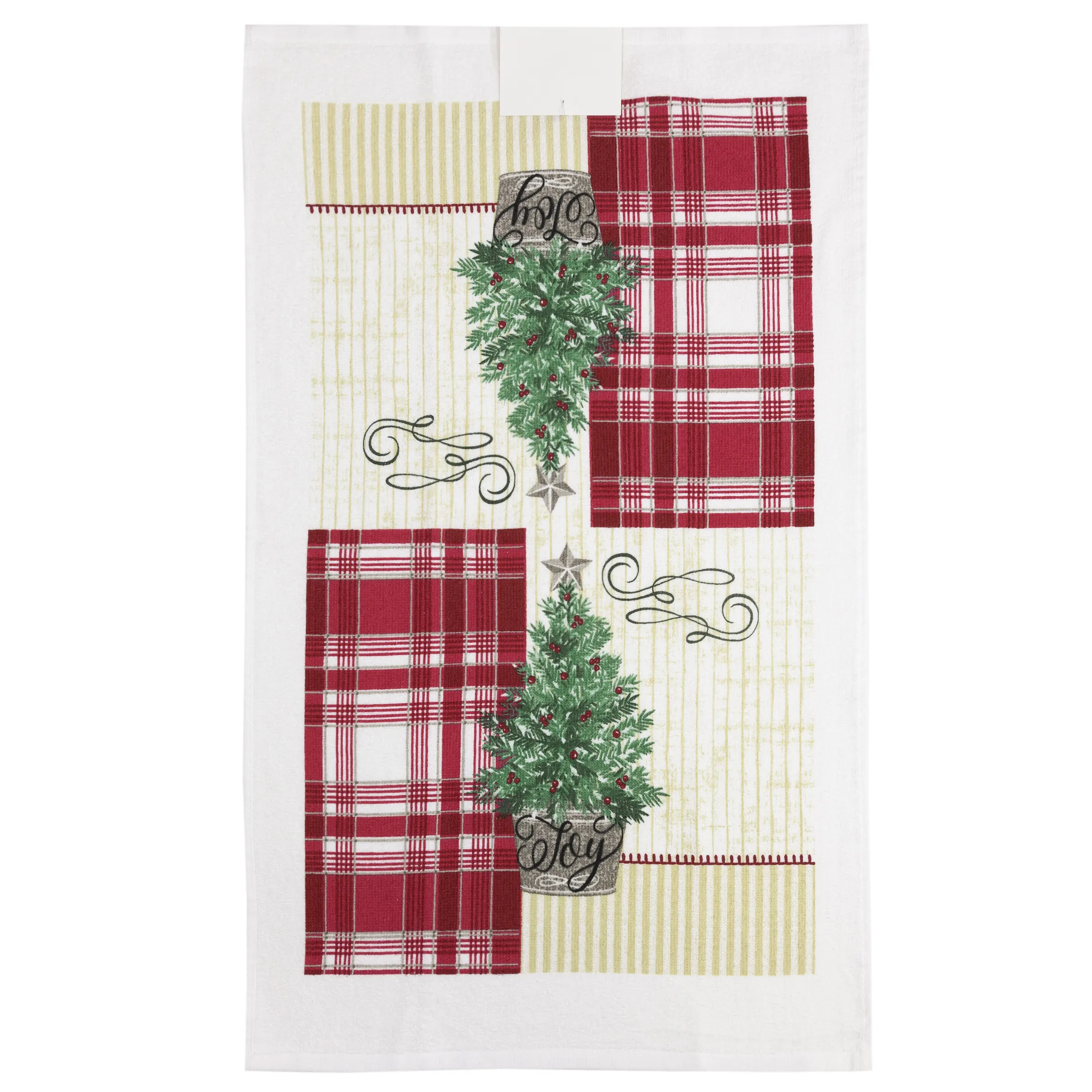 Полотенце кухонное Кристмас 38х63см хлопок арт.КРИСТМАС по цене 