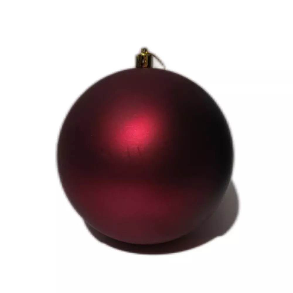 Украшение подвесное Шар бордовый 15см арт.к000006503 по цене 