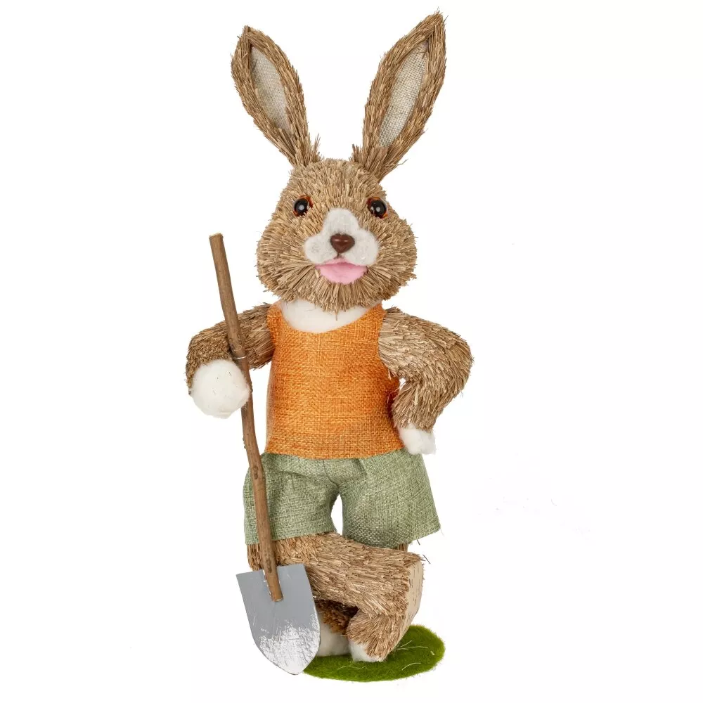 Фигурка декоративная Заяц 17x11x42см арт.815136 по цене 
