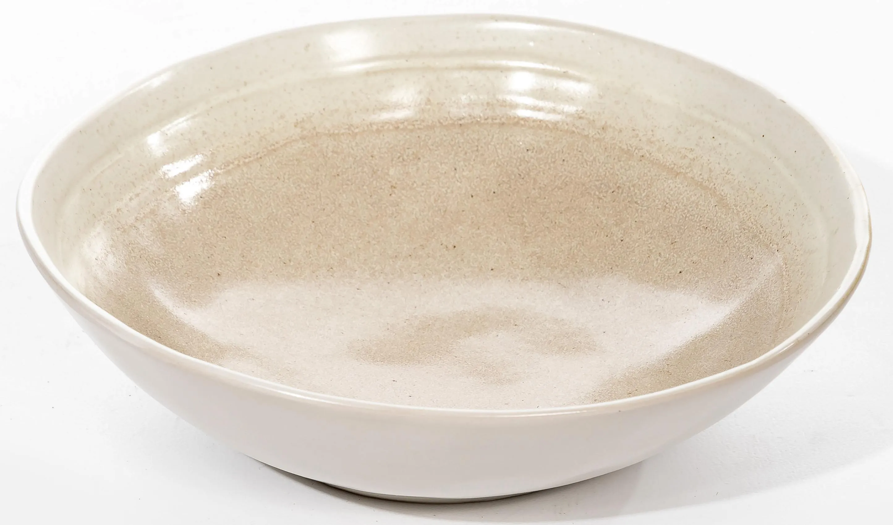 Тарелка глубокая Саманта 19см, бежевый, керамика арт.234-60019 по цене 