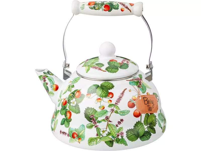 Чайник Агнесс эмаль зеленый 3л арт.934-567 по цене 