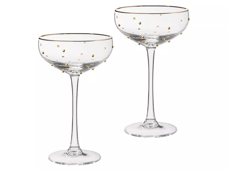 Набор креманок Голди 2шт 270мл, стекло арт.685-112 по цене 