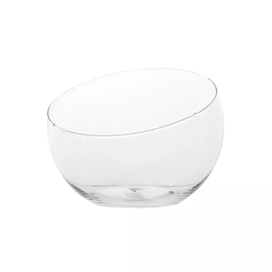 Ваза Анабель с косым срезом 18x16см, стекло арт.я000009382 по цене 