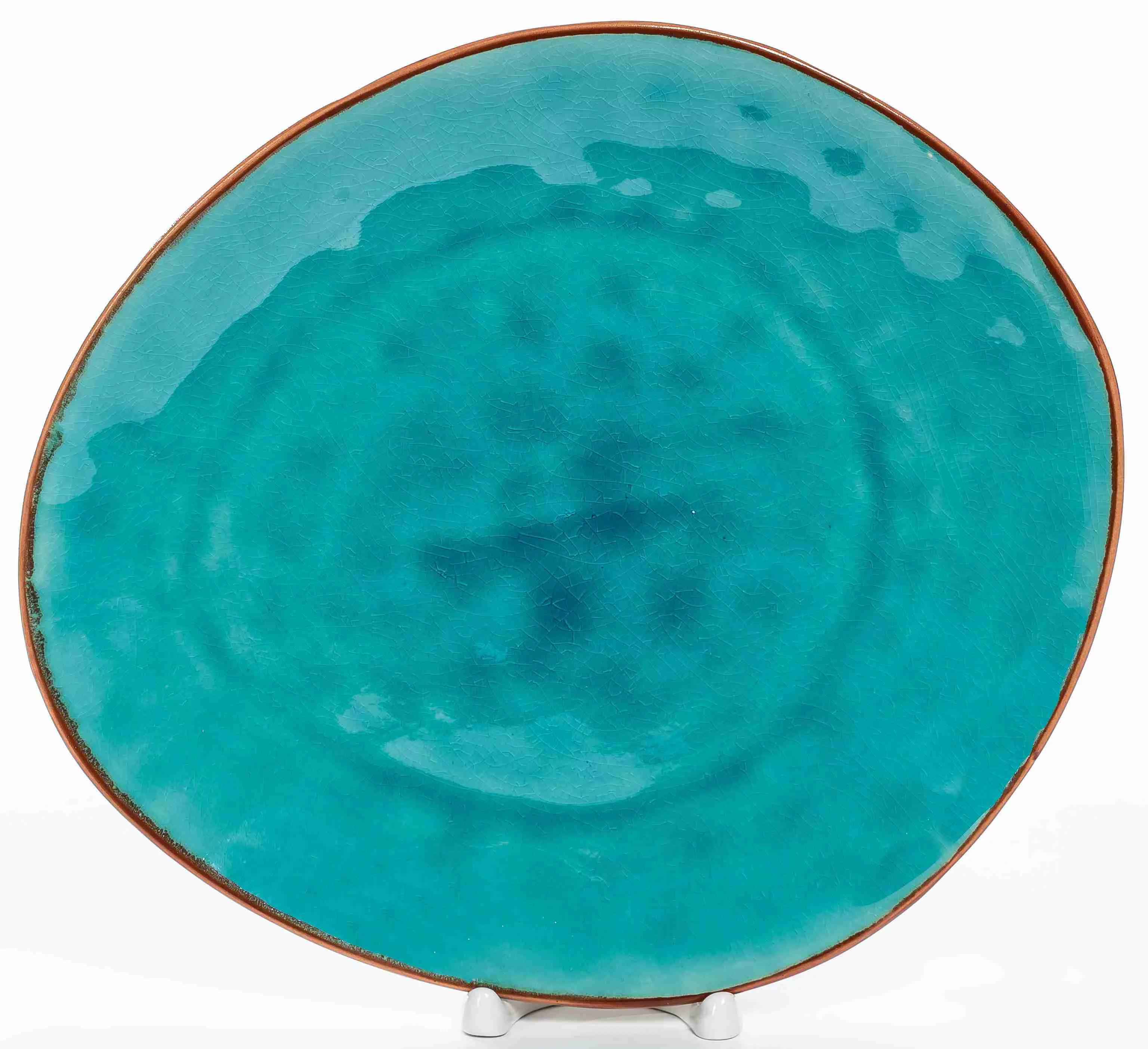 Тарелка Шаяна мелкая 280х250мм керамика арт.209-27002 по цене 