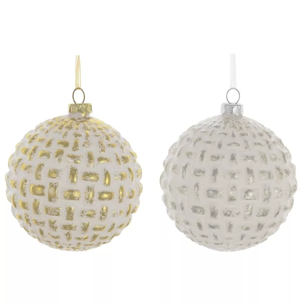 Украшение новогоднее Шар Винтаж 8см стекло арт.719804 по цене 