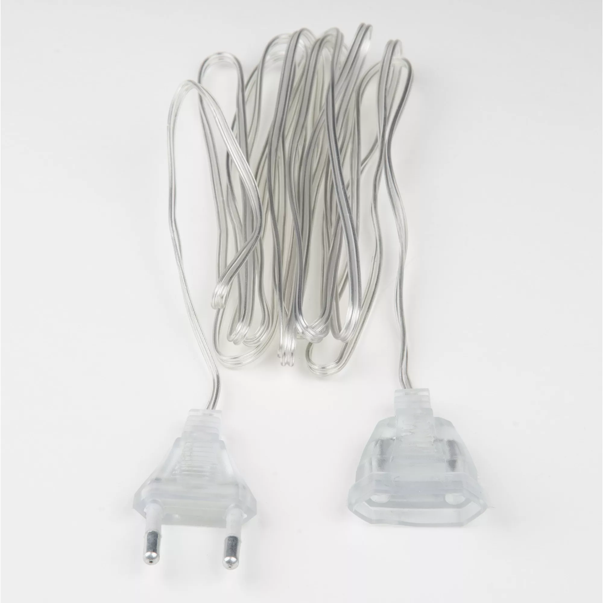 Удлинитель для подключения электрогирлянд 2м 220v  арт.UL-00007299 по цене 