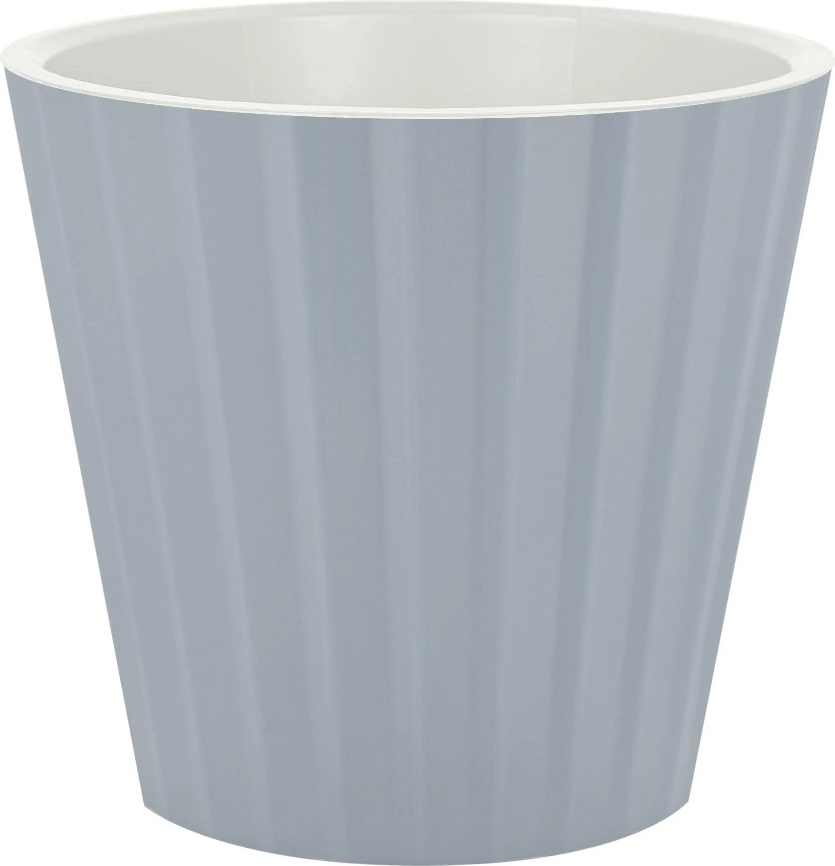 Кашпо ИнГрин Санд 16см 2л c дренажной вставкой, утренний туман по цене 