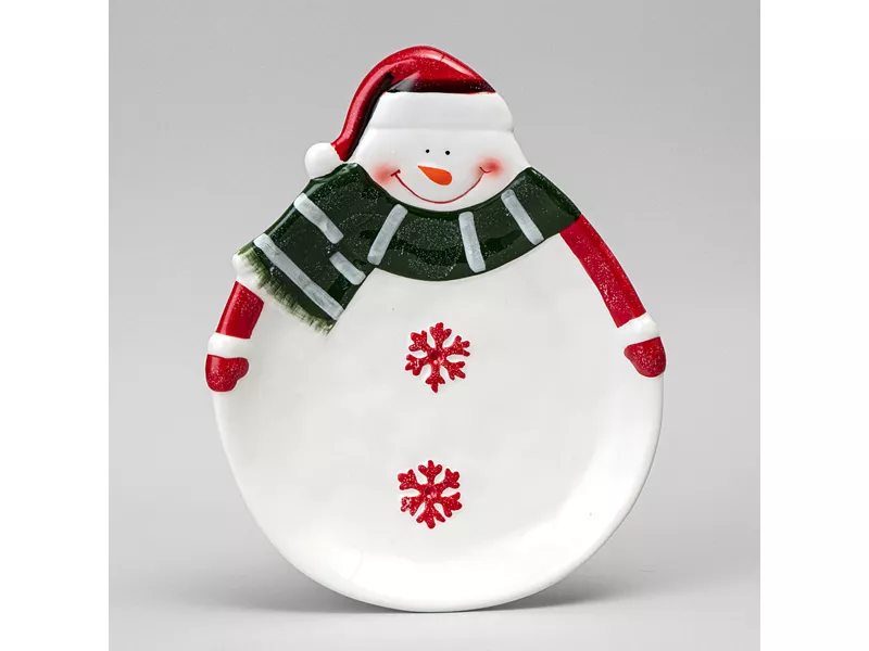 Блюдо сервировочное Лефард Рождественские каникулы 25,5х20х3,5см, керамика арт.230-506 по цене 