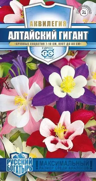 Семена Аквилегия Алтайский гигант 0,05 г Гавриш 