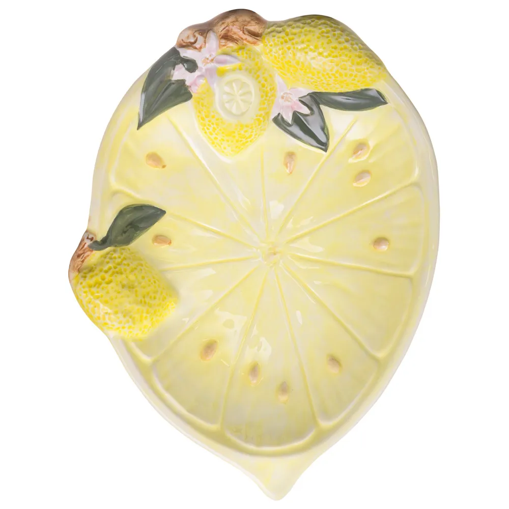 Блюдо Лефард Лемон Три 28,2x22x5,5см, керамика арт.358-2399 по цене 