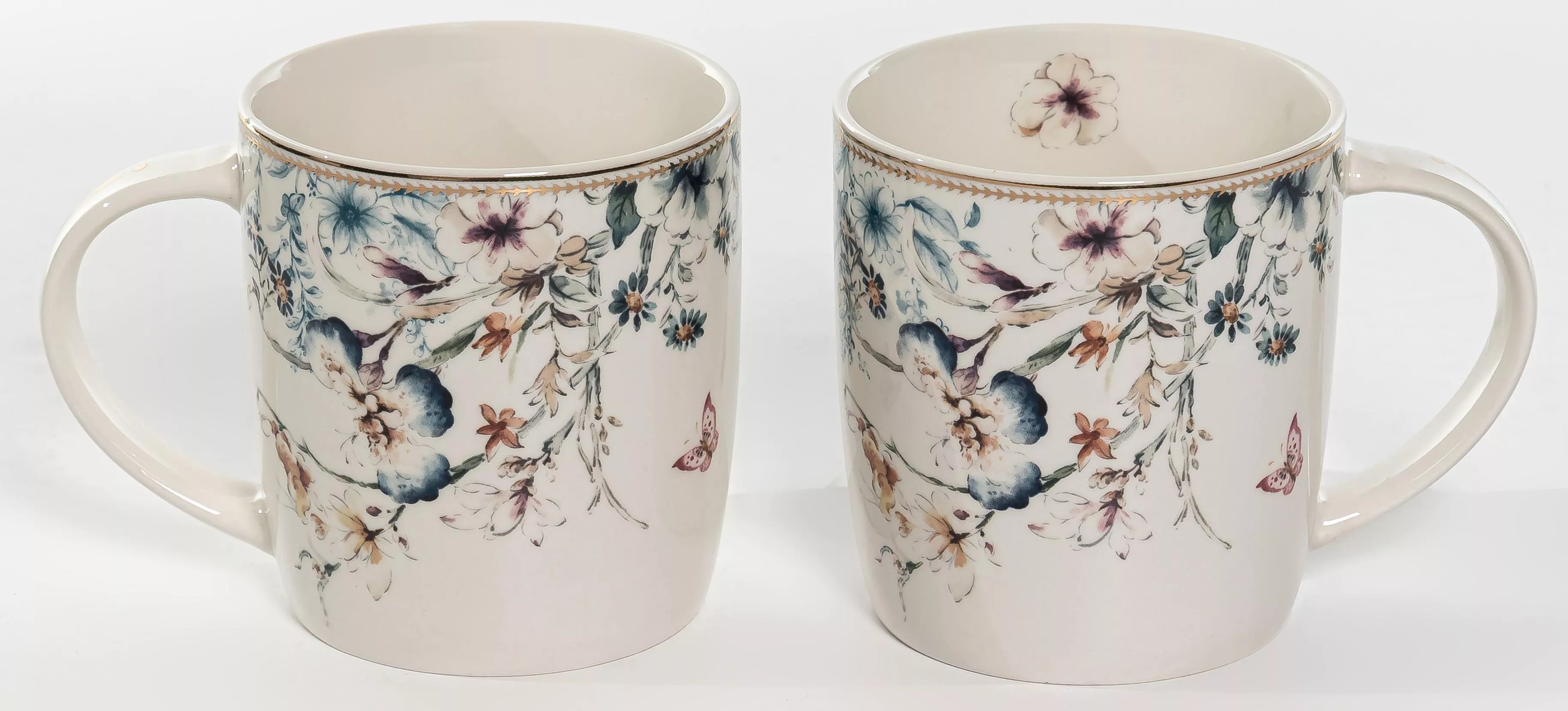 Набор кружек Криста 2шт 380мл, фарфор арт.224-44003 по цене 