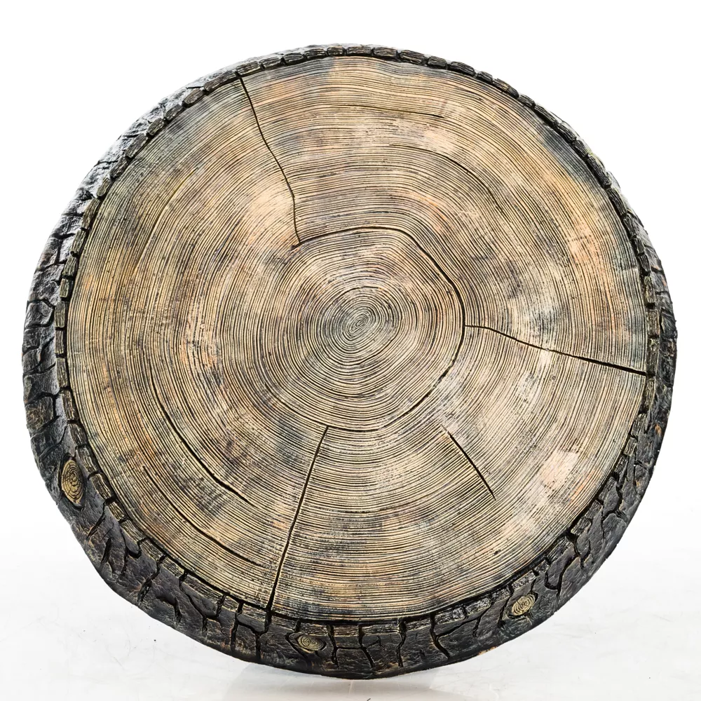 Крышка люка большая Спил дуба стеклопластик арт.U09108 по цене 