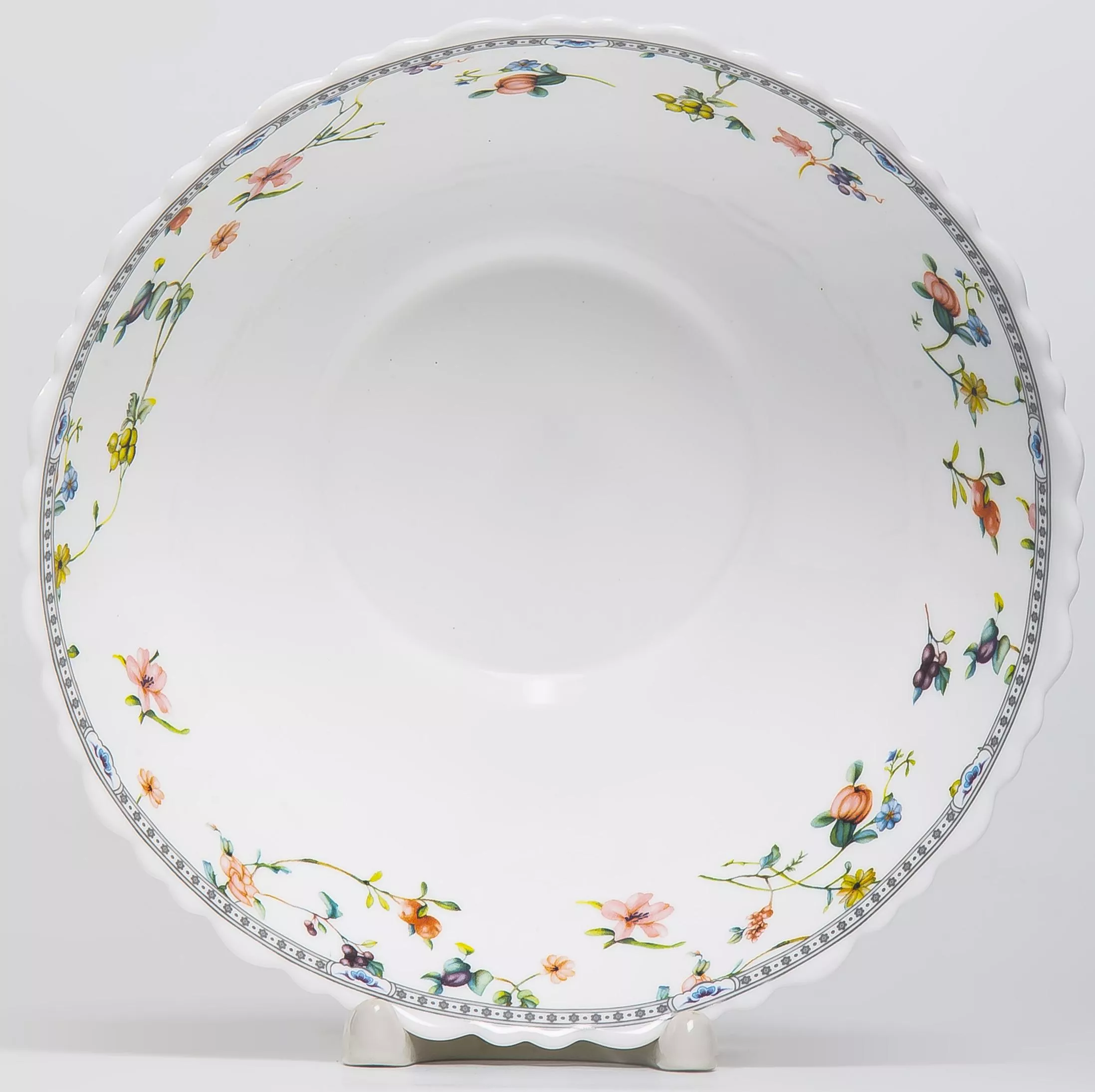 Салатник Зирана стеклокерамика белый 950мл 20см по цене 