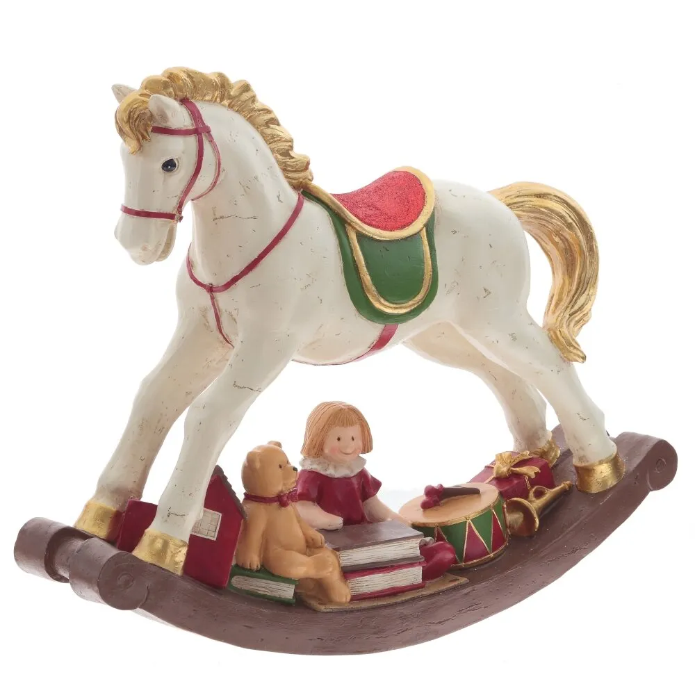 Фигурка декоративная Лошадка 49х12х38см арт.805359 по цене 