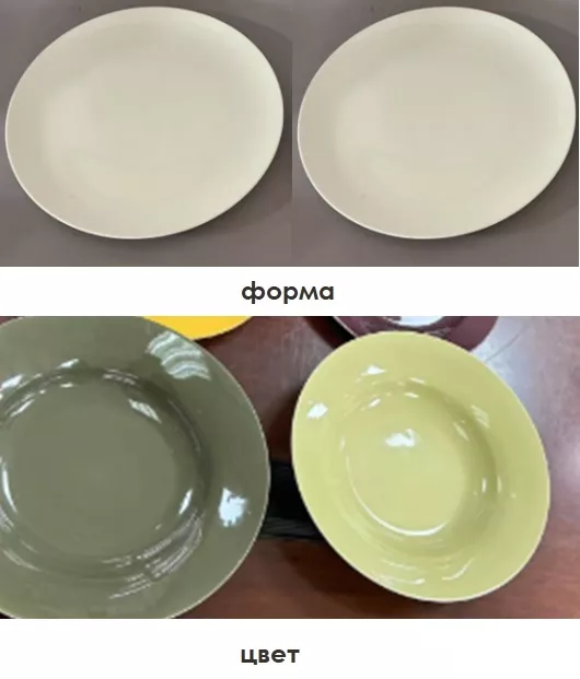 Набор тарелок закусочных Лефард Тет-а-тет 2шт 20,5см, фарфор арт.416-106 по цене 