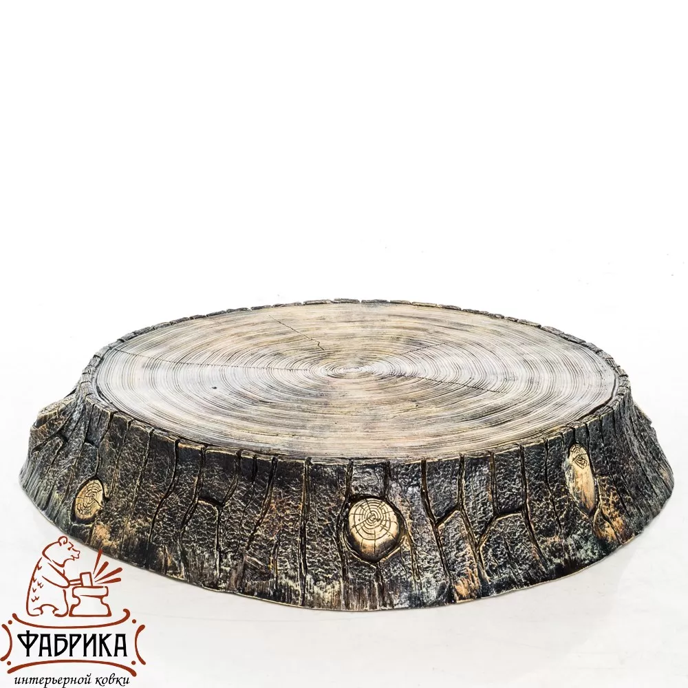 Крышка люка средняя Спил дуба, стеклопластик 17х107х107см арт.U09109 по цене 