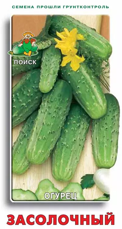 Семена Огурец пчёлоопыляемый  Засолочный 15шт Поиск 