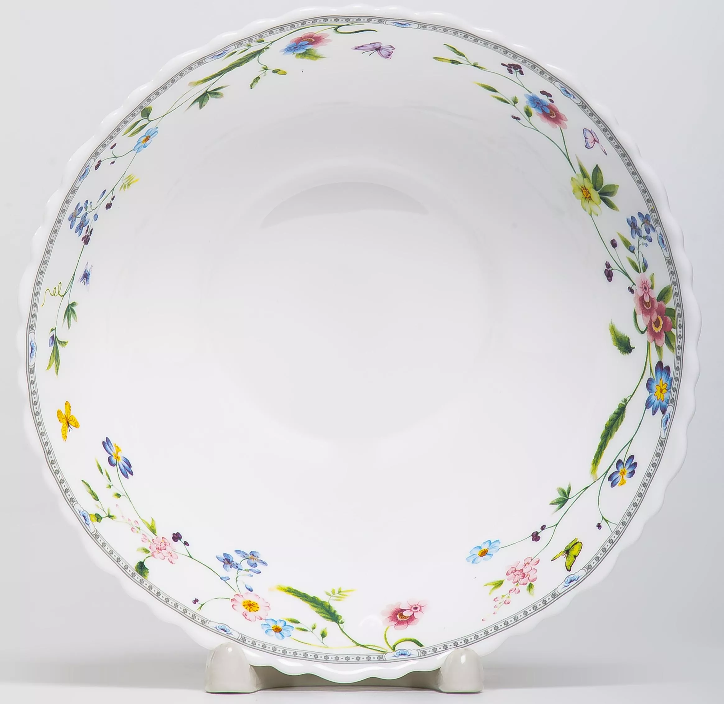 Салатник Мануэла стеклокерамика белый 650мл 17,5см по цене 