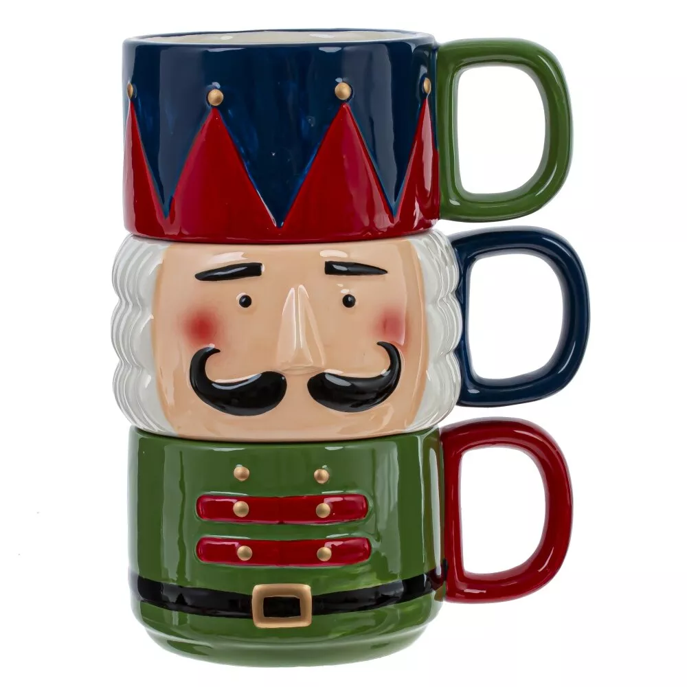 Кружка набор из 3-х 14х11х20см, керамика арт.809154 по цене 