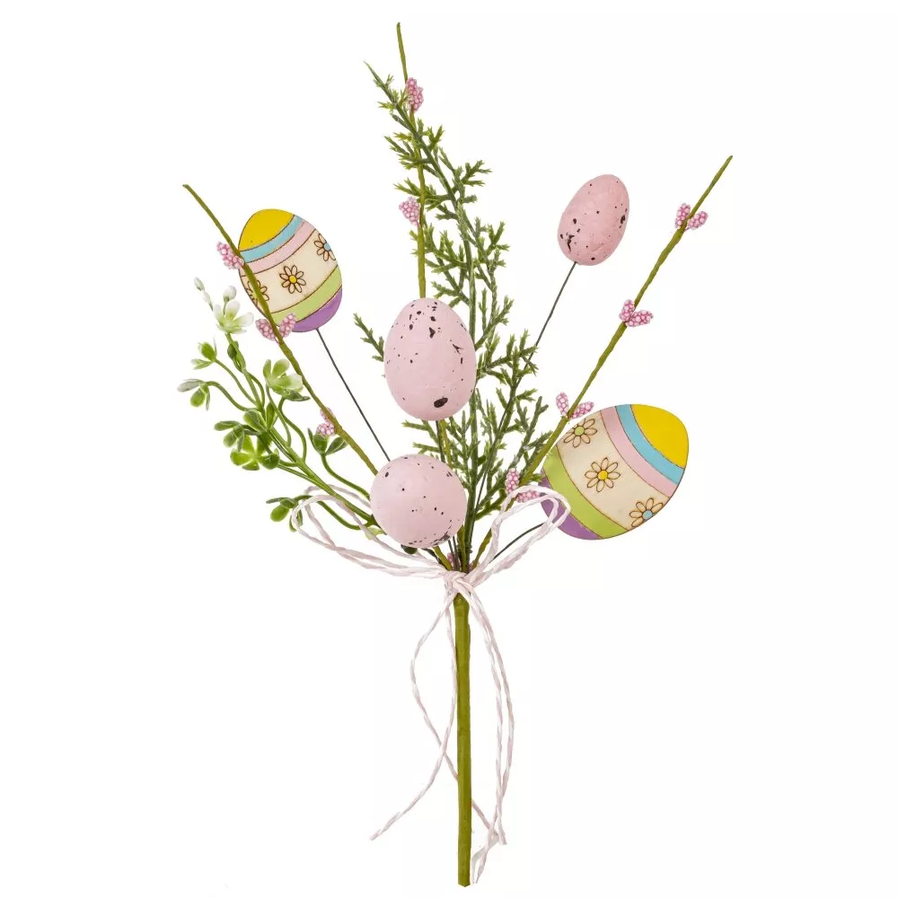 Ветка искусственная Пасхальная 9x6x23см арт.815075 по цене 