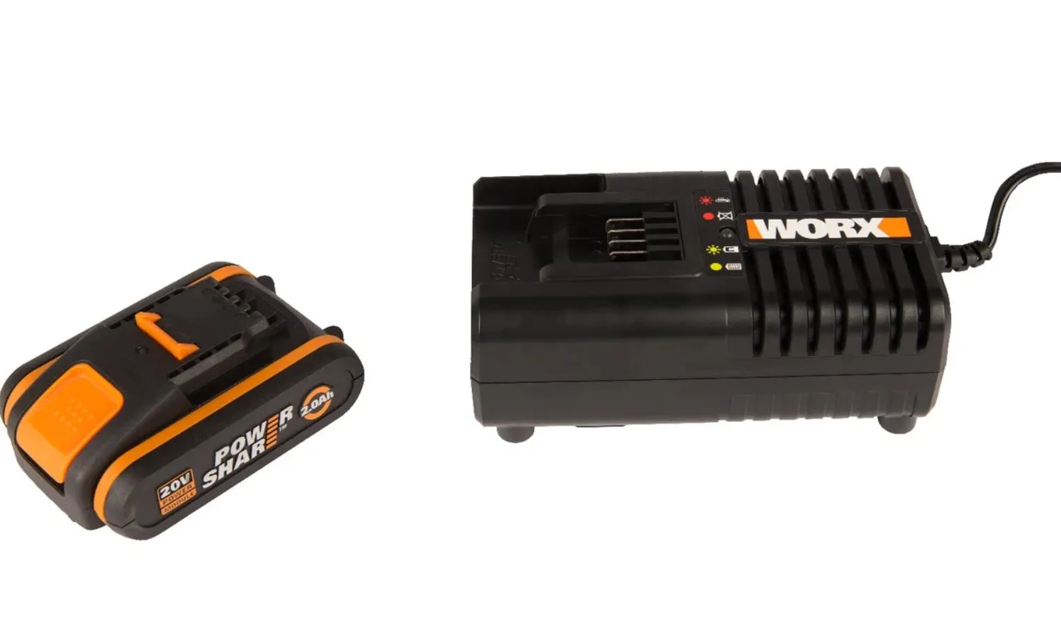 Набор 20В (аккумулятор 2Ач + ЗУ 2А) WORX арт.WA3601 по цене 