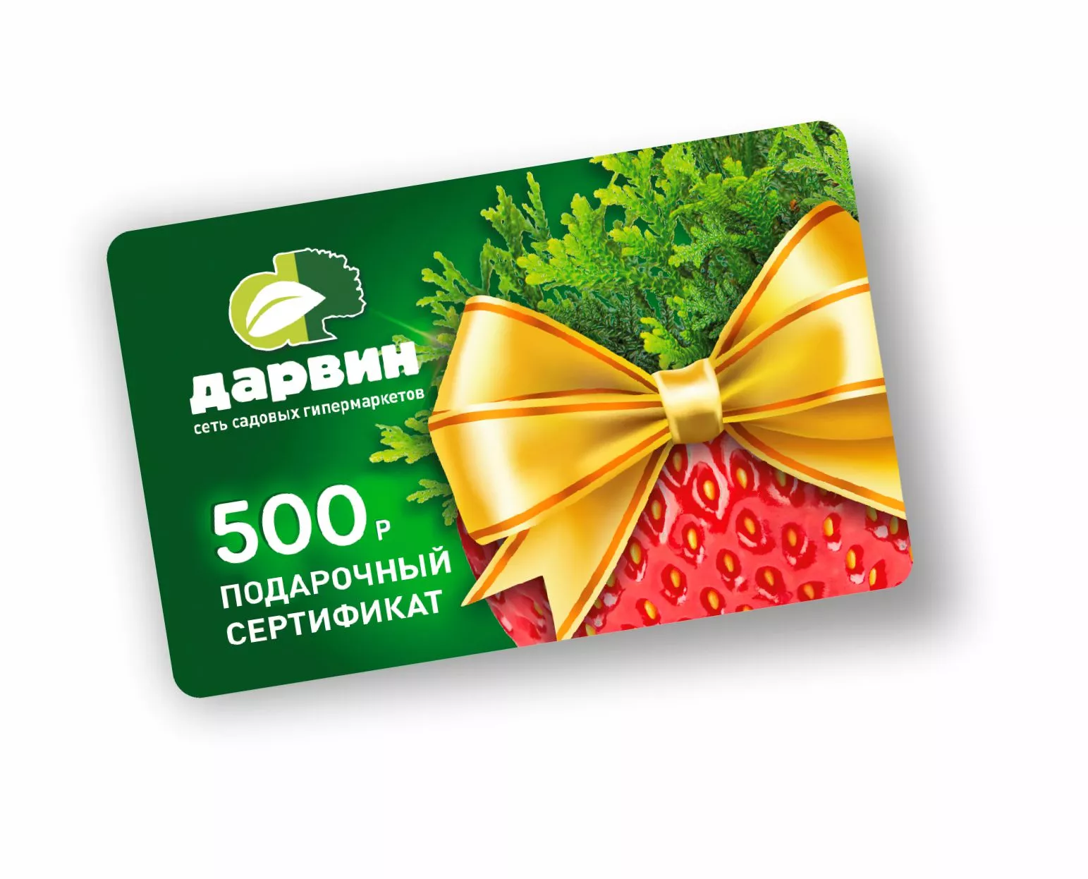 Подарочный сертификат 500 руб. по цене 