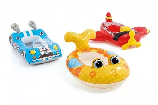 Лодочка надувная Крейсер 3-6 лет 102х69см в ассорт. арт.59380NP по цене 