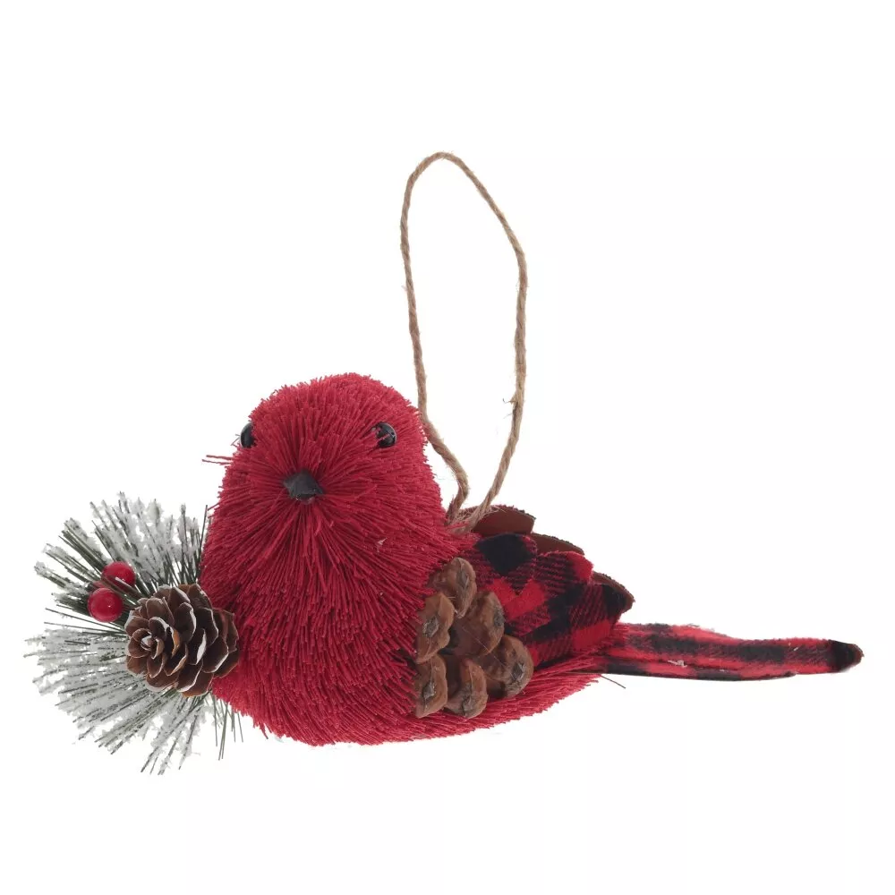 Изделие декоративное подвесное Птичка 19х9х8см арт.776479 по цене 