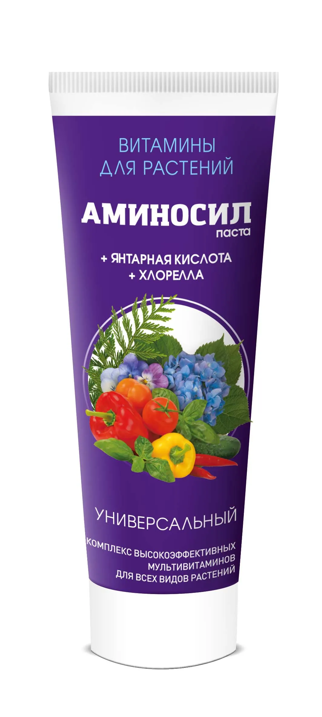 Удобрение жидкое Аминосил универсальное органическое паста в тубе 250м по цене 