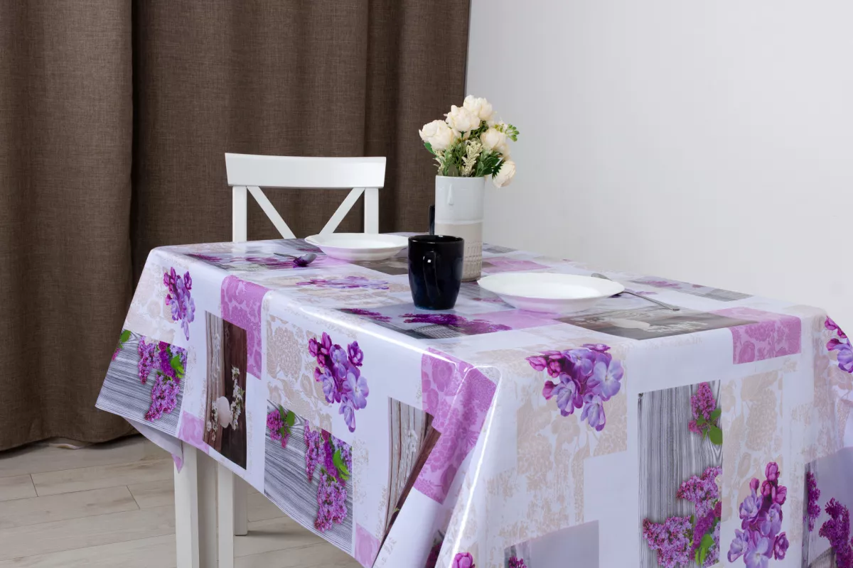 Клеенка Глянец Благоухание 140см арт.13764 по цене 