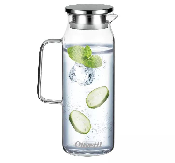 Графин с крышкой-фильтром Оливетти 1,5л, стекло арт.Olivetti GTJ151 по цене 
