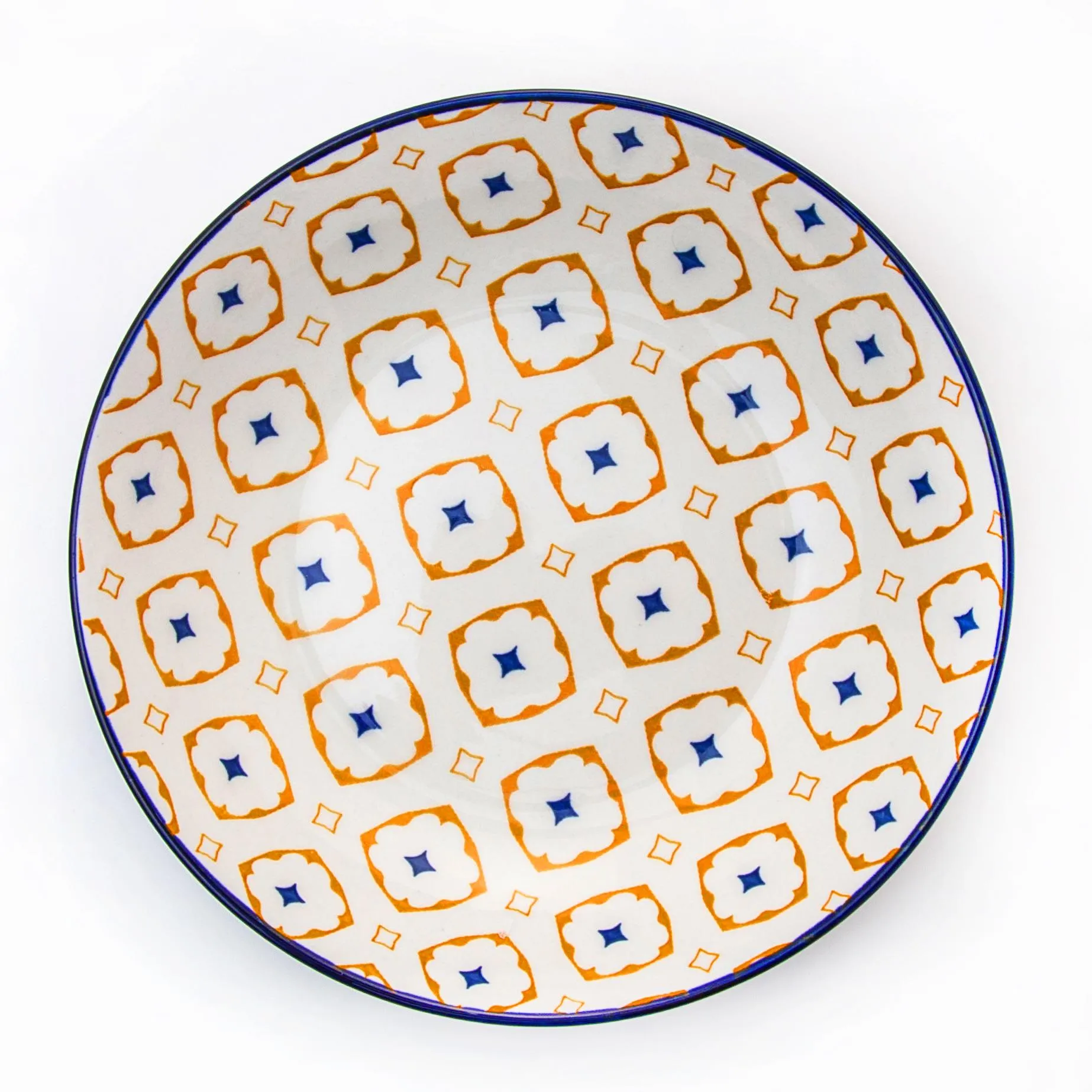 Тарелка глубокая 20см 790мл Мила Эйри, керамика арт.253-27004 по цене 