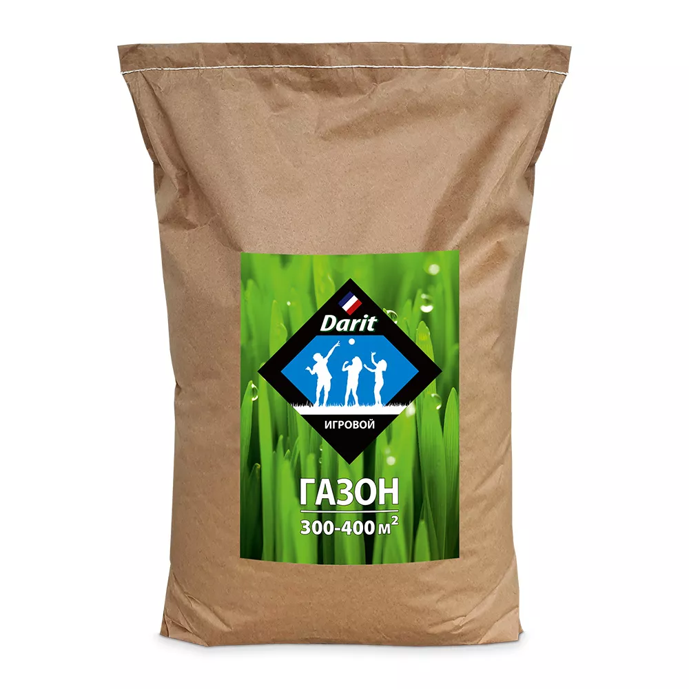 Семена газонных трав Газон Игровой 10кг Дарит 