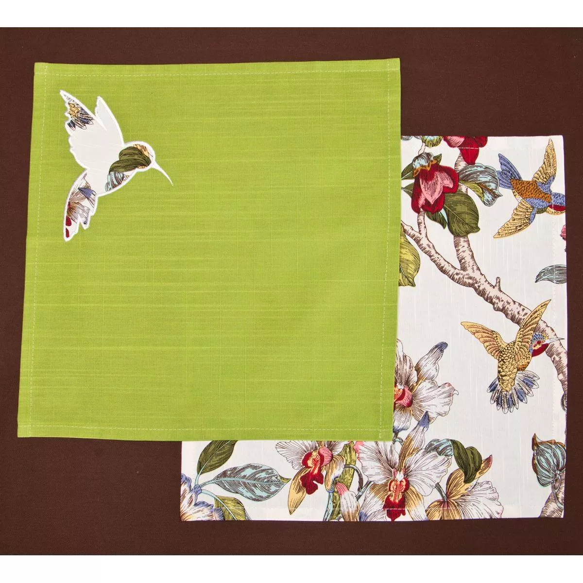 Комплект салфеток 2шт Парадиз хлопок белый 37х37см по цене 