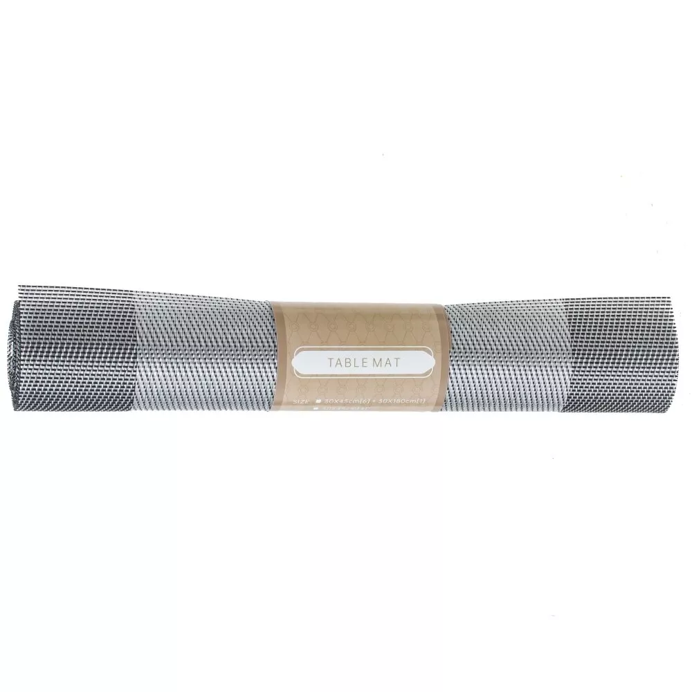 Скатерть-дорожка 80х30х0,1см, серый арт.799115 по цене 