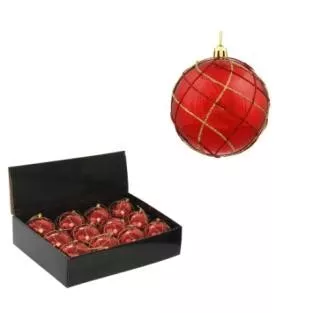 Украшение новогоднее Шар Алмазная сетка 1 шт по цене 