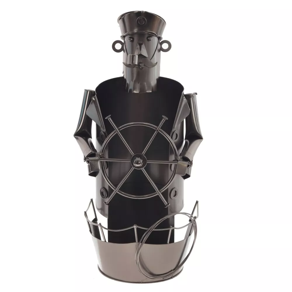 Подставка для бутылки Моряк 13х12x19,5см, металл арт.797241 по цене 