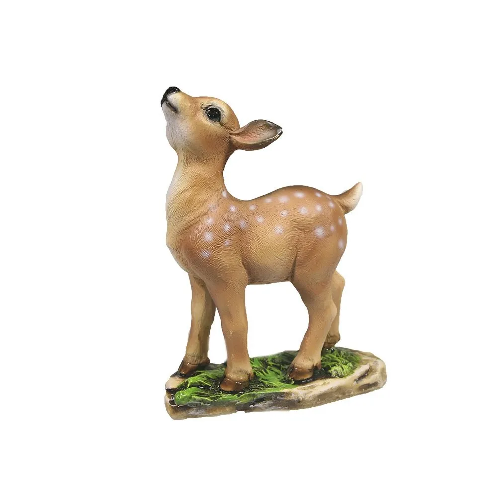 Фигура декоративная Олененок акрил 10,5х4,5х15см арт.713333/W135 по цене 