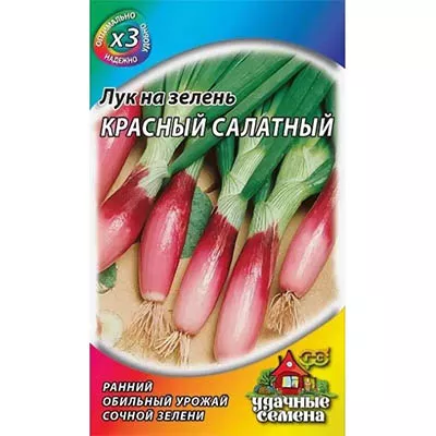 Семена лук на зелень репчатый Красный салатный 0,5г Гавриш 