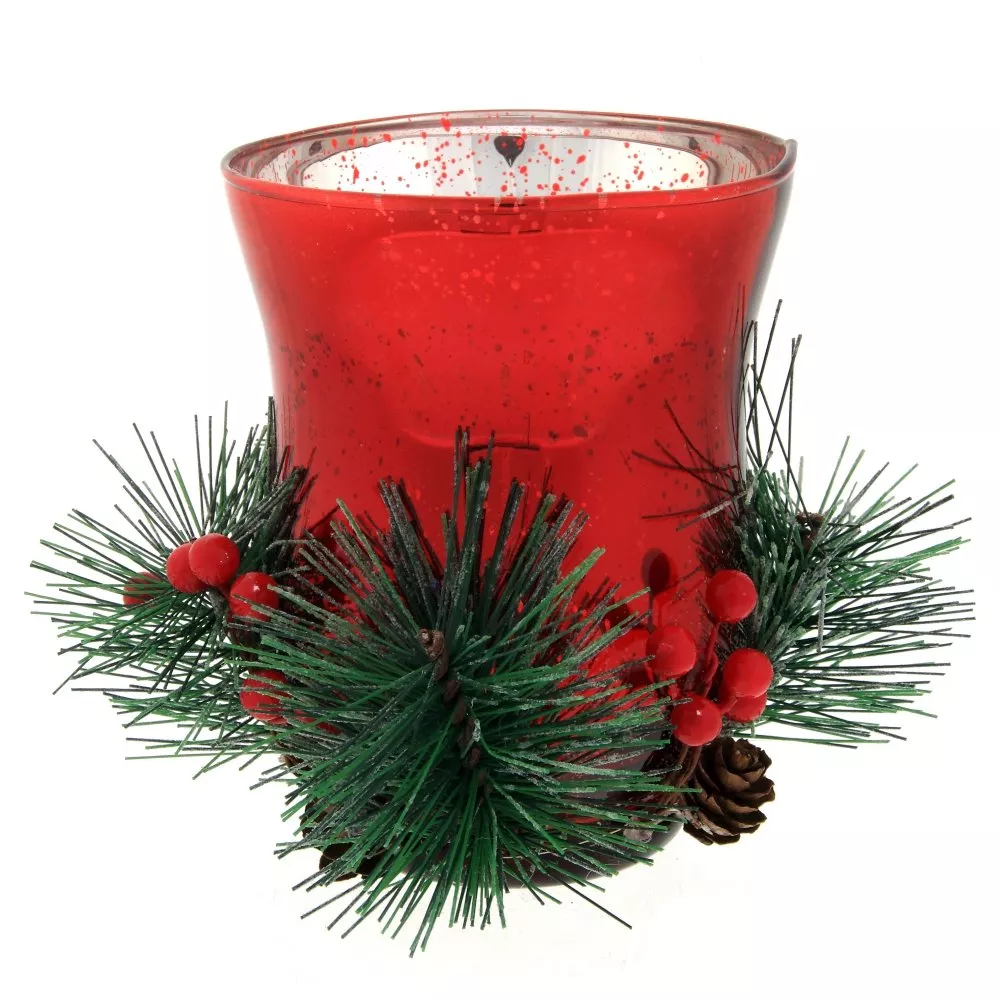 Подсвечник Ваза 14х14х11см стекло, полимерные материалы арт.745200 по цене 