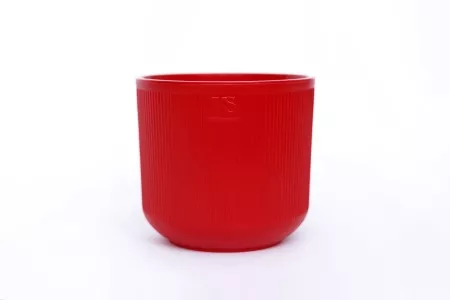 Горшок Росси ВипСет с дренажной системой 16х17х17см 3,1л пластик красный